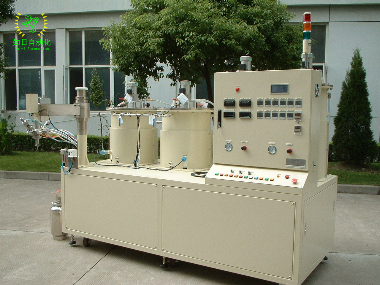雙液自動混合點(diǎn)膠機(jī)
